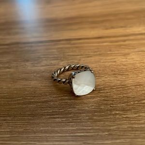 Pandora sterling silver sincerity ring size 7
